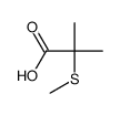 2-methyl-2-methylsulfanylpropanoic acid Structure