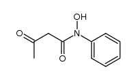 N-acetoacetylphenylhydroxyloamine Structure