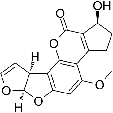 黄曲霉毒醇Ⅰ结构式