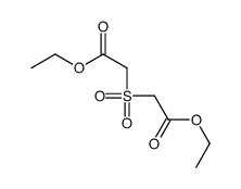 ethyl 2-(2-ethoxy-2-oxoethyl)sulfonylacetate结构式