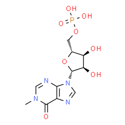 poly(1-methylinosinic acid) structure