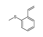1-ethenyl-2-methylsulfanylbenzene结构式