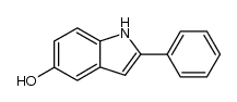 2-PHENYL-1H-INDOL-5-OL结构式