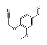 (4-甲酰基-2-甲氧基苯氧基)-乙腈结构式