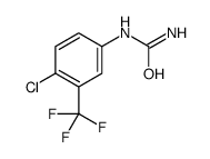 N-[4-Chloro-3-(trifluoromethyl)phenyl]urea Structure