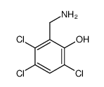 2-(aminomethyl)-3,4,6-trichlorophenol Structure
