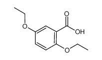 2,5-diethoxybenzoic acid Structure