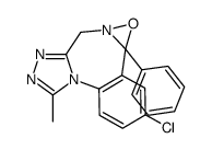 Alprazolam 5,6-Epoxide Structure