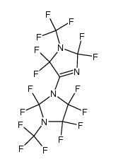 perfluoro-4-(3-methylimidazolidin-1-yl)-1-methyl-2,5-dihydroimidazole结构式