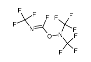 perfluoro-[1-(dimethylamino-oxy)-2-azapropene] Structure