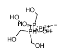 dimethylenebis(tris(hydroxymethyl)-l5-phosphanyl)platinum结构式