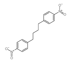 1-nitro-4-[4-(4-nitrophenyl)butyl]benzene结构式
