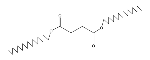 dihexadecyl succinate Structure