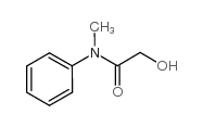2-hydroxy-N-methyl-N-phenylacetamide structure