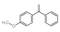 Benzene,1-methoxy-4-(1-phenylethenyl)- Structure