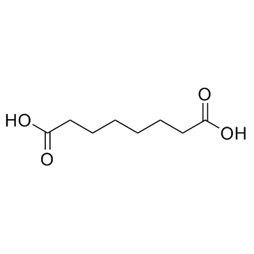 Octanedioic acid Structure