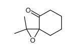 2,2-Dimethyl-1-oxaspiro[2.5]octan-4-one结构式