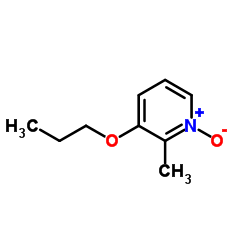 Pyridine, 2-methyl-3-propoxy-, 1-oxide (9CI) Structure