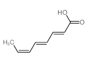 2,4,6-Octatrienoic acid结构式