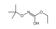ethyl N-[(2-methylpropan-2-yl)oxy]carbamate结构式