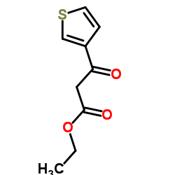 3-氧代-3-(3-噻吩基)丙酸乙酯结构式