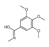 3,4,5-trimethoxy-N-methylbenzamide结构式