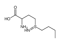 2-amino-4-(butylsulfinimidoyl)butanoic acid结构式