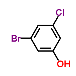 3-溴-5-氯苯酚结构式
