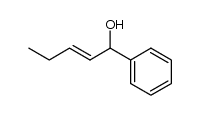 (E)-1-phenyl-2-penten-1-ol Structure