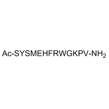 α-MSH trifluoroacetate salt Structure
