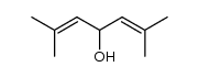 2,6-Dimethyl-2,5-heptadien-4-ol结构式