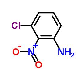 3-Chloro-2-nitroaniline structure