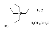 tetraethylazanium,hydroxide,tetrahydrate结构式