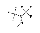 Bis-(trifluormethyl)-N-methylsulfimid结构式