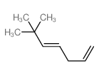 (4E)-6,6-dimethylhepta-1,4-diene Structure