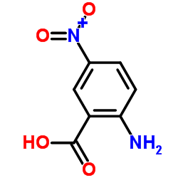 2-氨基-5-硝基苯甲酸结构式