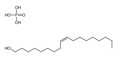 (Z)-octadec-9-en-1-ol,phosphoric acid Structure