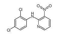N-(2,4-dichlorophenyl)-3-nitropyridin-2-amine结构式