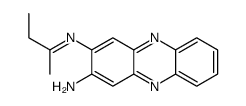 3-(butan-2-ylideneamino)phenazin-2-amine结构式