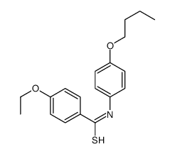 N-(4-butoxyphenyl)-4-ethoxybenzenecarbothioamide Structure