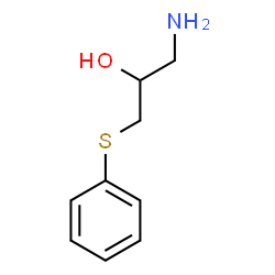 1-Amino-2-(phenylthio)-2-propanol结构式