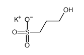 potassium 3-hydroxypropanesulphonate Structure