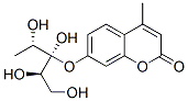 2H-1-Benzopyran-2-one, 4-methyl-7-(beta-D-xylosyloxy)- Structure