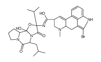 (8S)-2-溴-α-麦角隐碱结构式