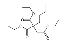 triethyl hexane-1,2,2-tricarboxylate Structure