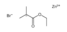 bromozinc(1+),ethyl 2-methylpropanoate结构式