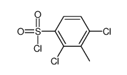 2,4-二氯-3-甲基苯磺酰氯结构式