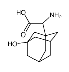 Amino(3-hydroxyadamantan-1-yl)acetic acid Structure