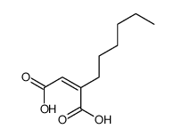2-hexylbut-2-enedioic acid Structure