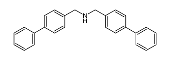 bis(biphenyl-4-ylmethyl)amine Structure